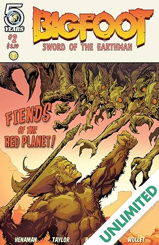 Bigfoot: Sword of the Earthman #2